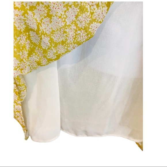 NWOT Anthropologie SEE U SOON pleated floral dress - Picture 7 of 11